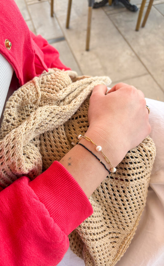 Náramek z minerálu Onyx