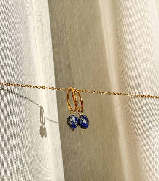 Náušnice s Lapis Lazuli