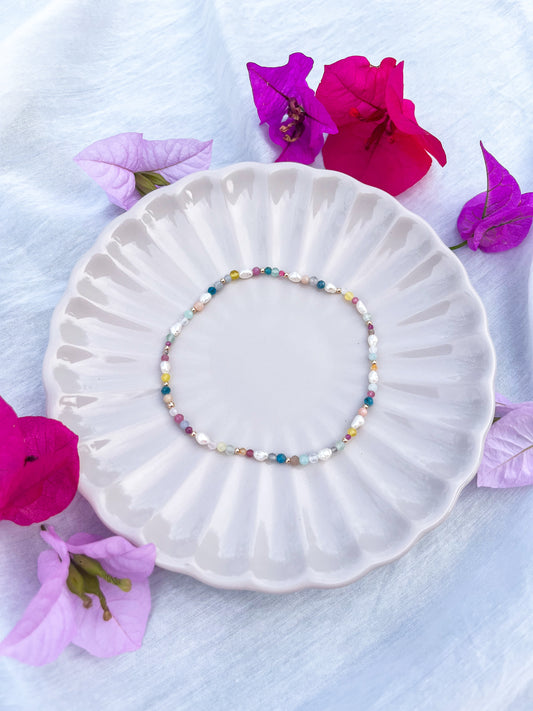 Náramek na kotník Letní mix