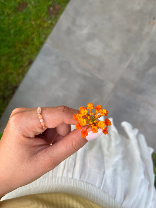 Prstýnek ze Slunečního kamene