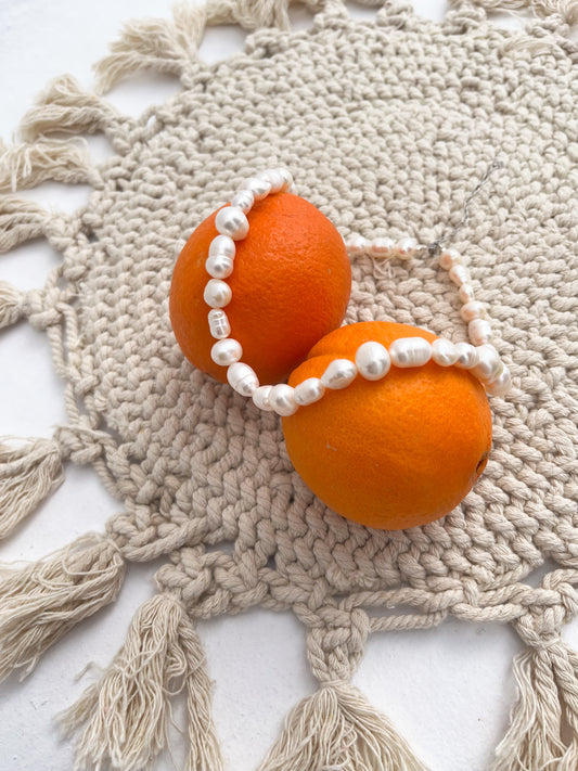 Choker velký mix perel