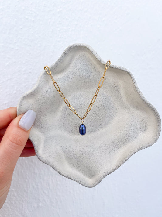 Řetízkový set s říčními perlami