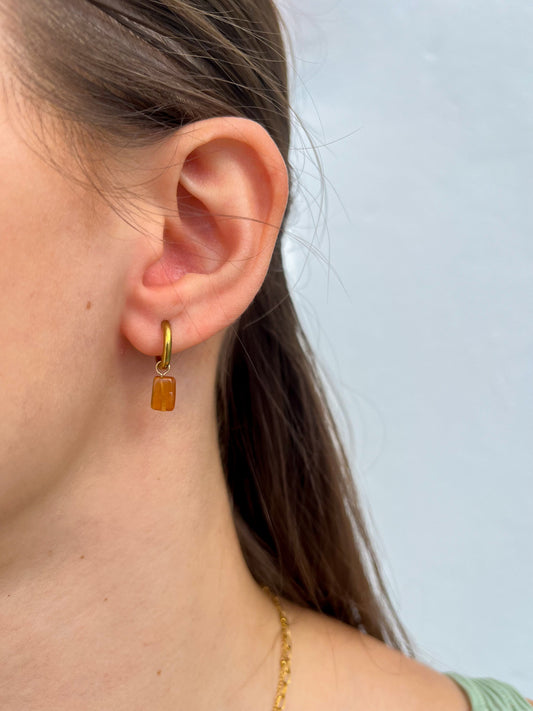 Náušnice s Hesonitem