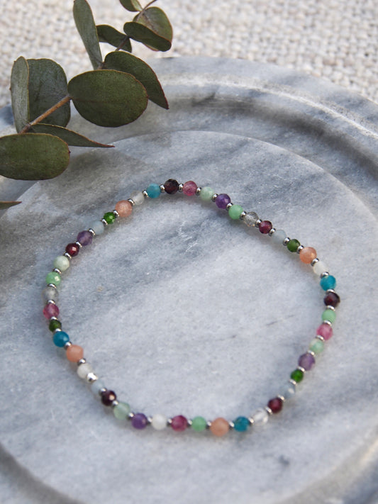 Náramek mix minerálů