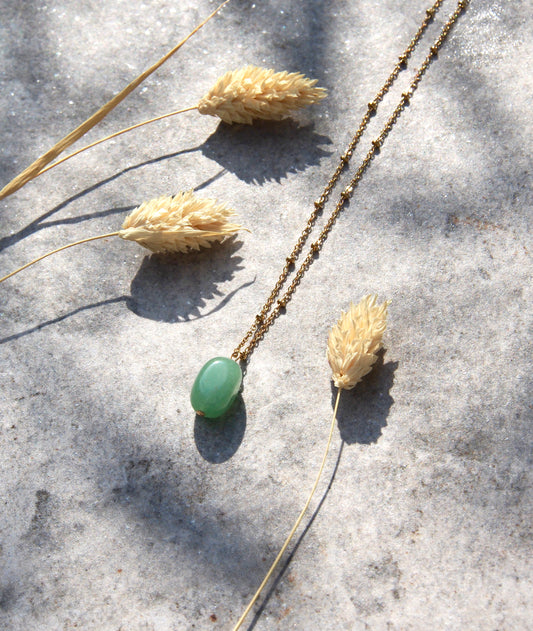 Řetízek s minerálem Avanturín