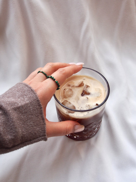 Prstýnky z Malachitu