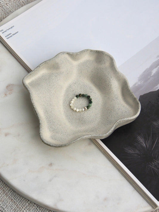 Prstýnek z Perletě a afrického Tyrkysu