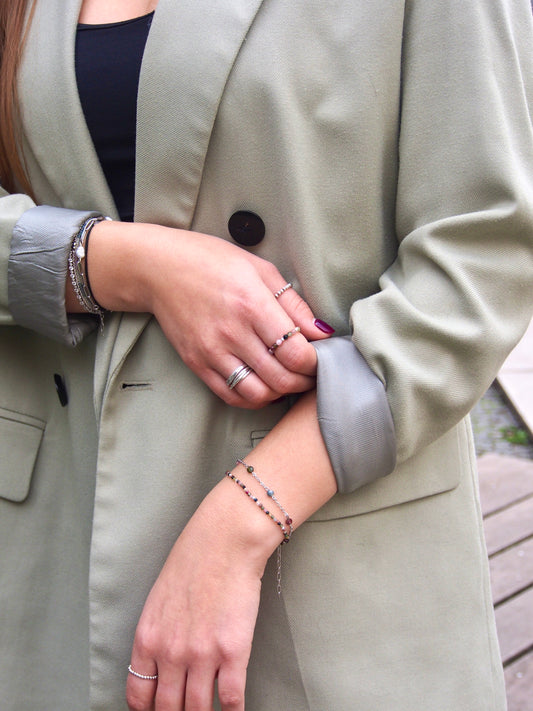 Náramek s minerálem Turmalín