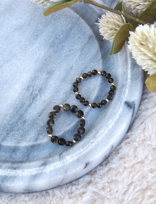 Prstýnky z Obsidiánu