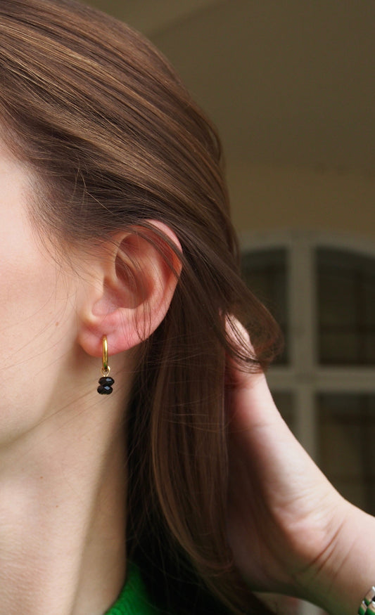 Náušnice s minerálem Onyx