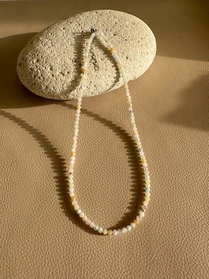 Choker z minerálu Morganit