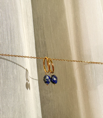 Náušnice s Lapis Lazuli