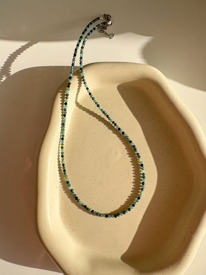 Choker modrý Turmalín