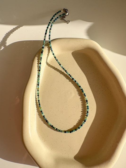 Choker modrý Turmalín