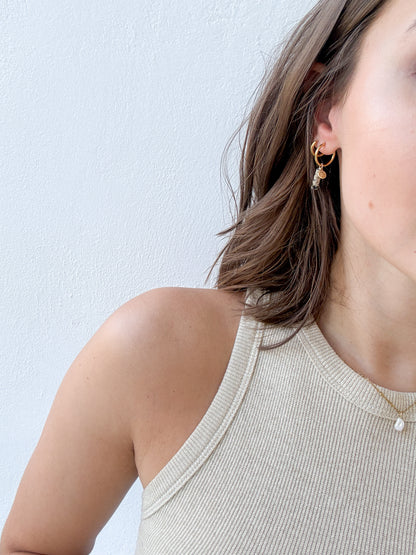 Náušnice s Jaspis Dalmatinem