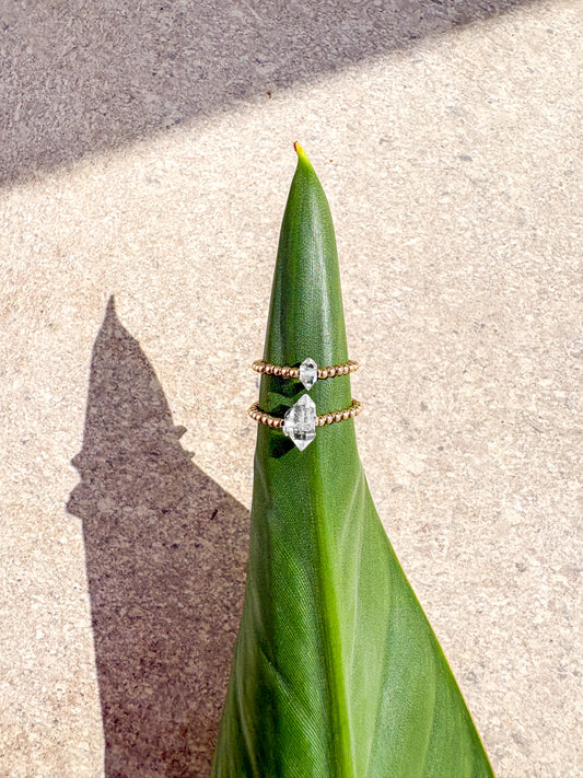 Balls prstýnky s Herkimerem