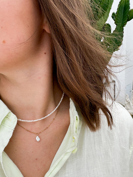 Choker z mini Perletě