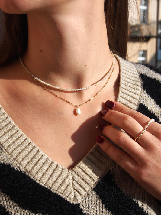 Choker z mini Perletě